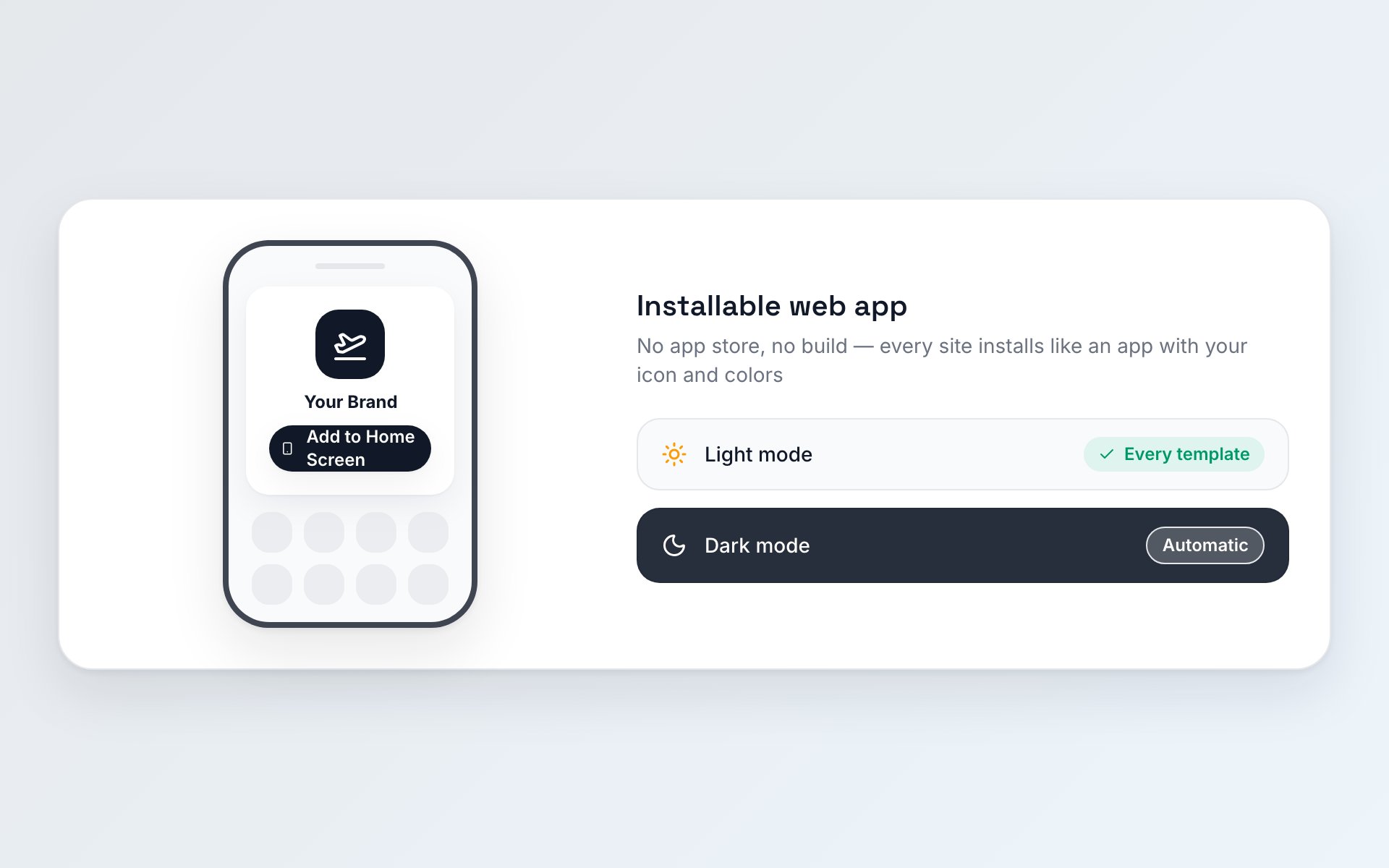 Installable app